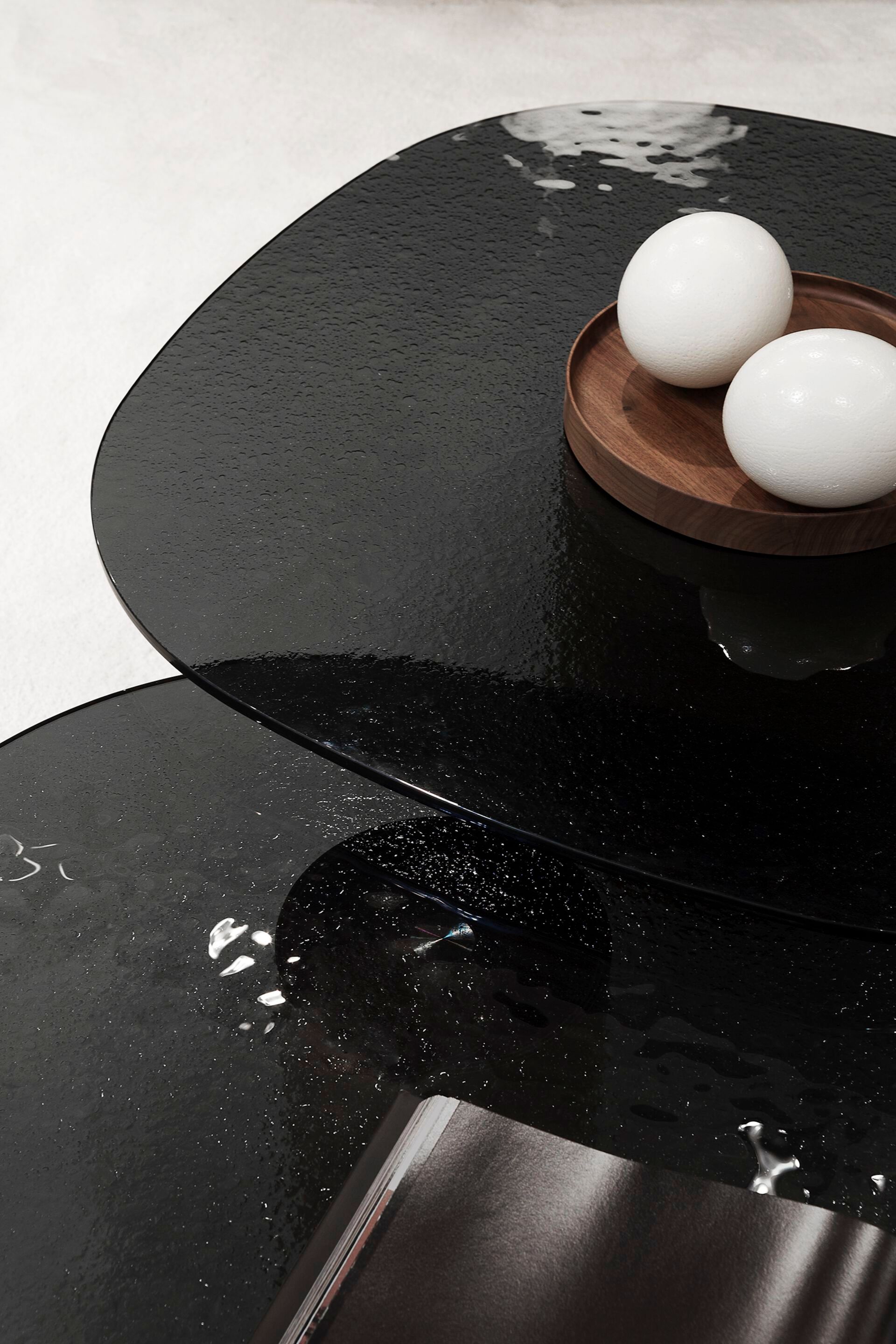 Низкий журнальный столик с мраморным или стеклянным верхом Vibieffe Quite luxury ARCH-00092228 - Вид №7