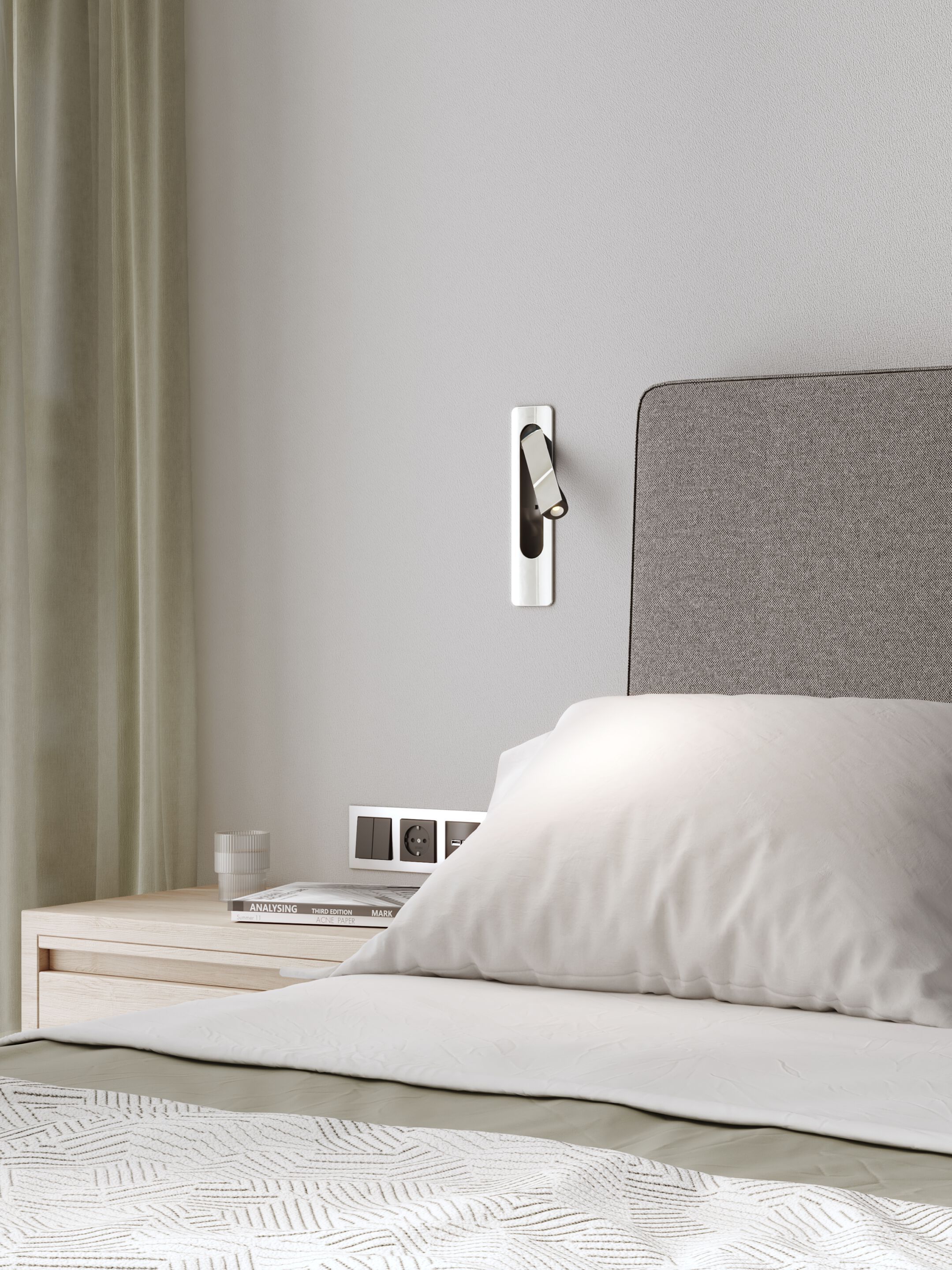 Регулируемая цинковая светодиодная лампа для чтения Astro Lighting Keta ARCH-00037420 - Вид №7