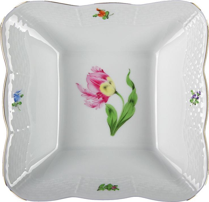 74371 Herend Салатник квадратный 17,5см "Китти" Фарфор, Керамика 