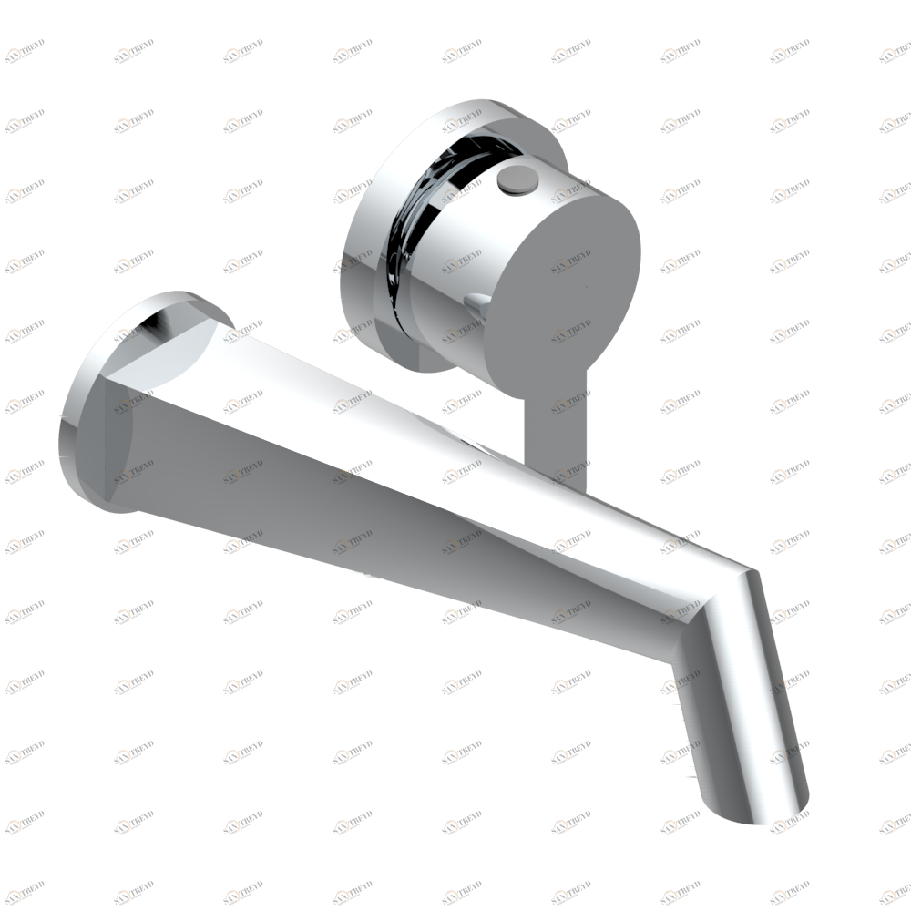 G6B-6541B Trim only for Built-in basin mixer with spout (two x 1/2'' inlets and one 1/2'' outlet), without waste Thg-paris Metamorphose с рукоятками Хром G6B 6541B A02 CAT.A