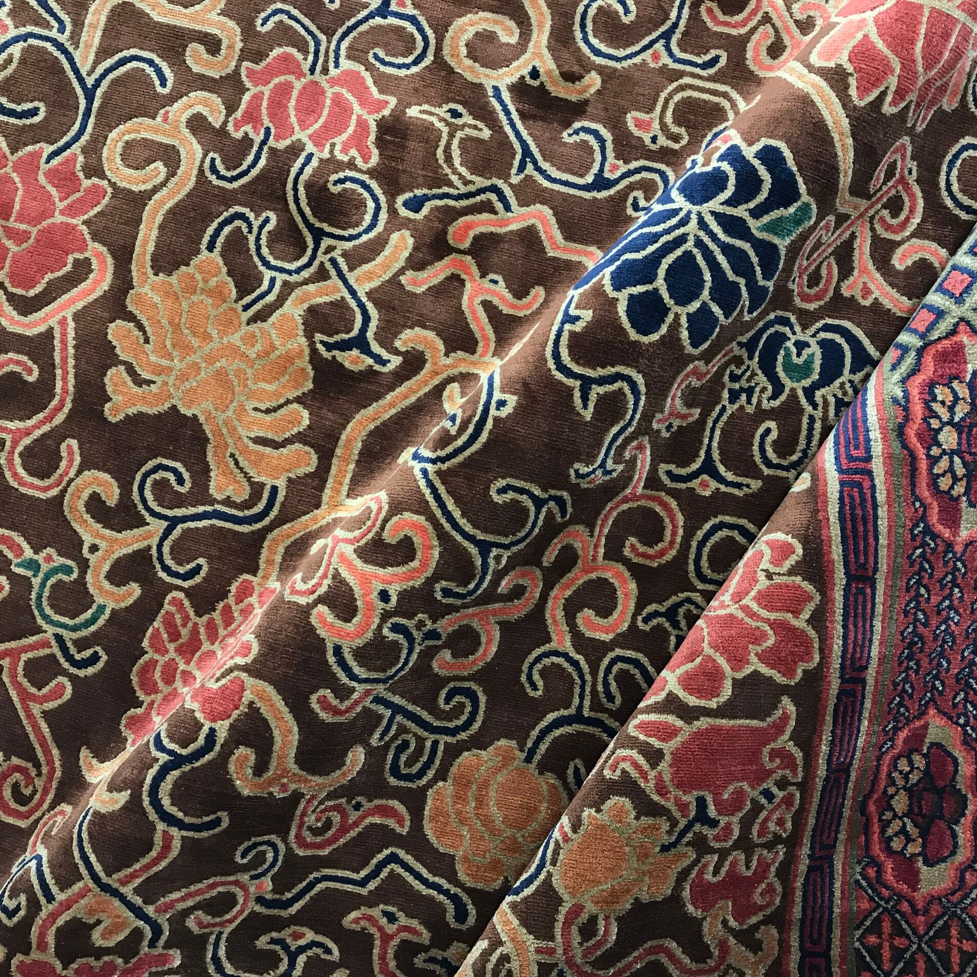 Прямоугольный ковер ручной работы Tapis Rouge Chinoiserie ARCH-00012452 - Вид №2