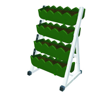 CGK4.01-PC.PS Цветочная ГОРКА 4, цветочница вертикального озеленения LAB.Space