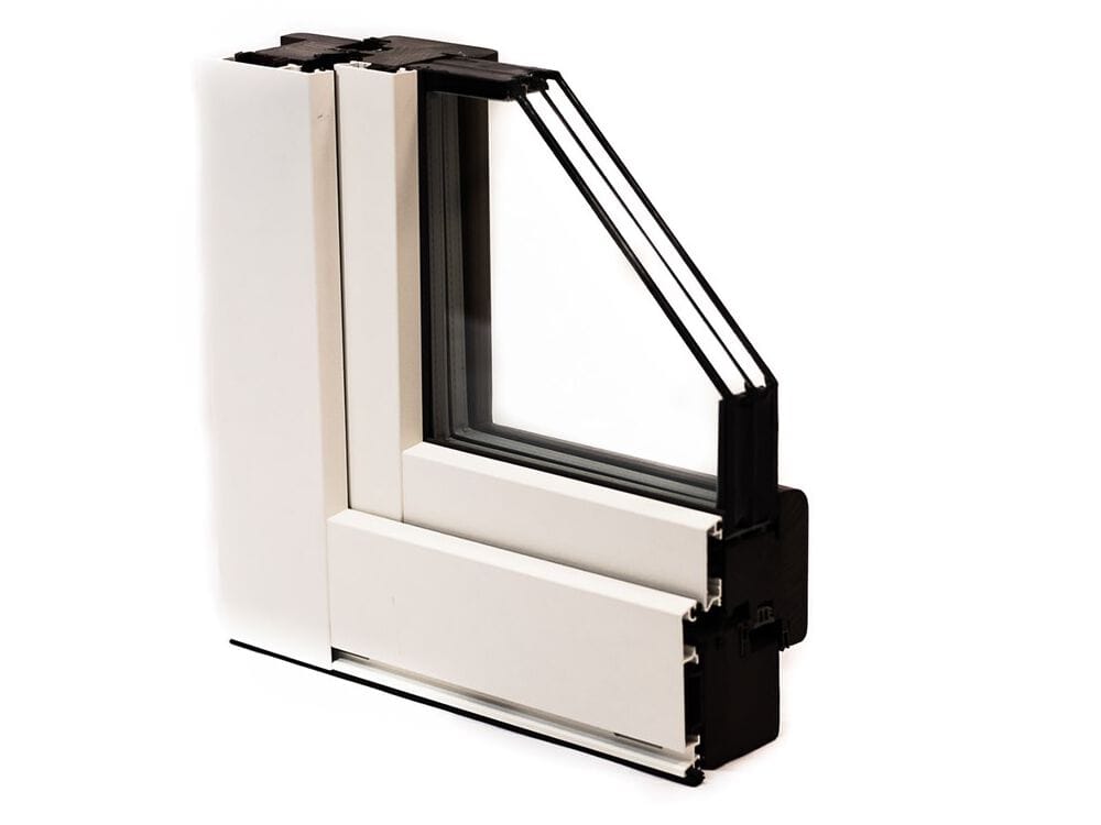 Деревянные и алюминиевые окна Bussi LEGNO ALLUMINIO 90 ARCH-00000960