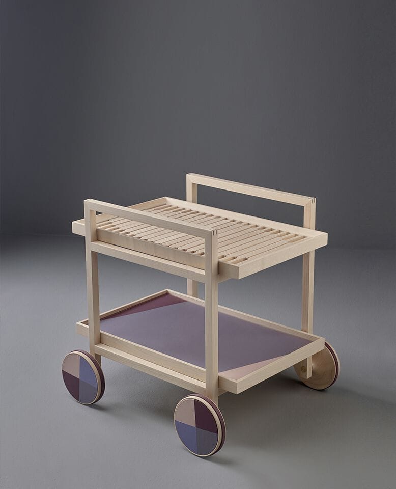 Деревянная тележка для еды Bottega Ghianda замечательная коллекция 2024 ARCH-00095641 - Вид №1
