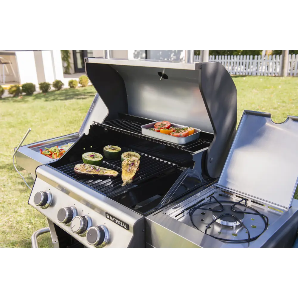 Газовый гриль Naterial Hudson 3 конфорки STLM-2129444 - Вид №33