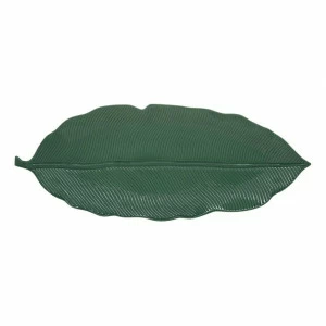 Блюдо фарфоровое сервировочное 39х16 см зеленое "Мадагаскар" EASY LIFE МАДАГАСКАР 00-3947029 Зеленый