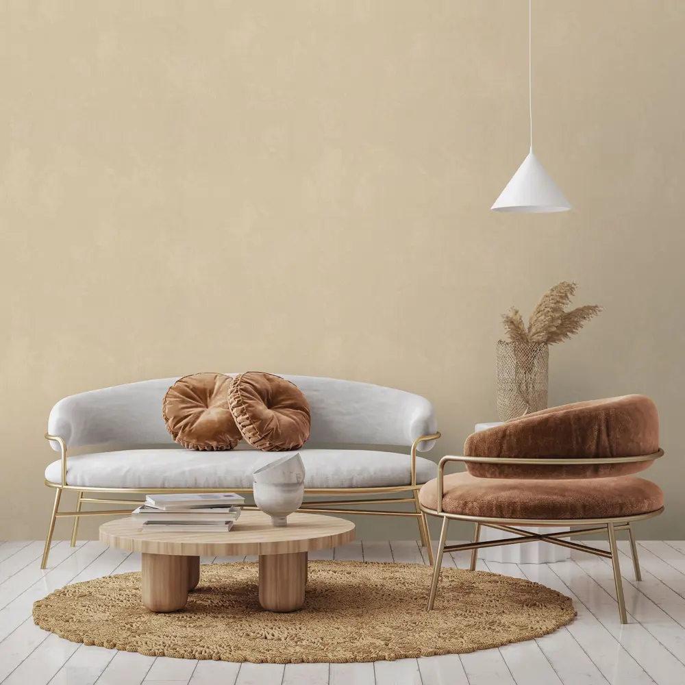 EURO DECOR Bengal - флизелиновые обои коричневые с текстурой 89361751 STLM-0824894 - Вид №2