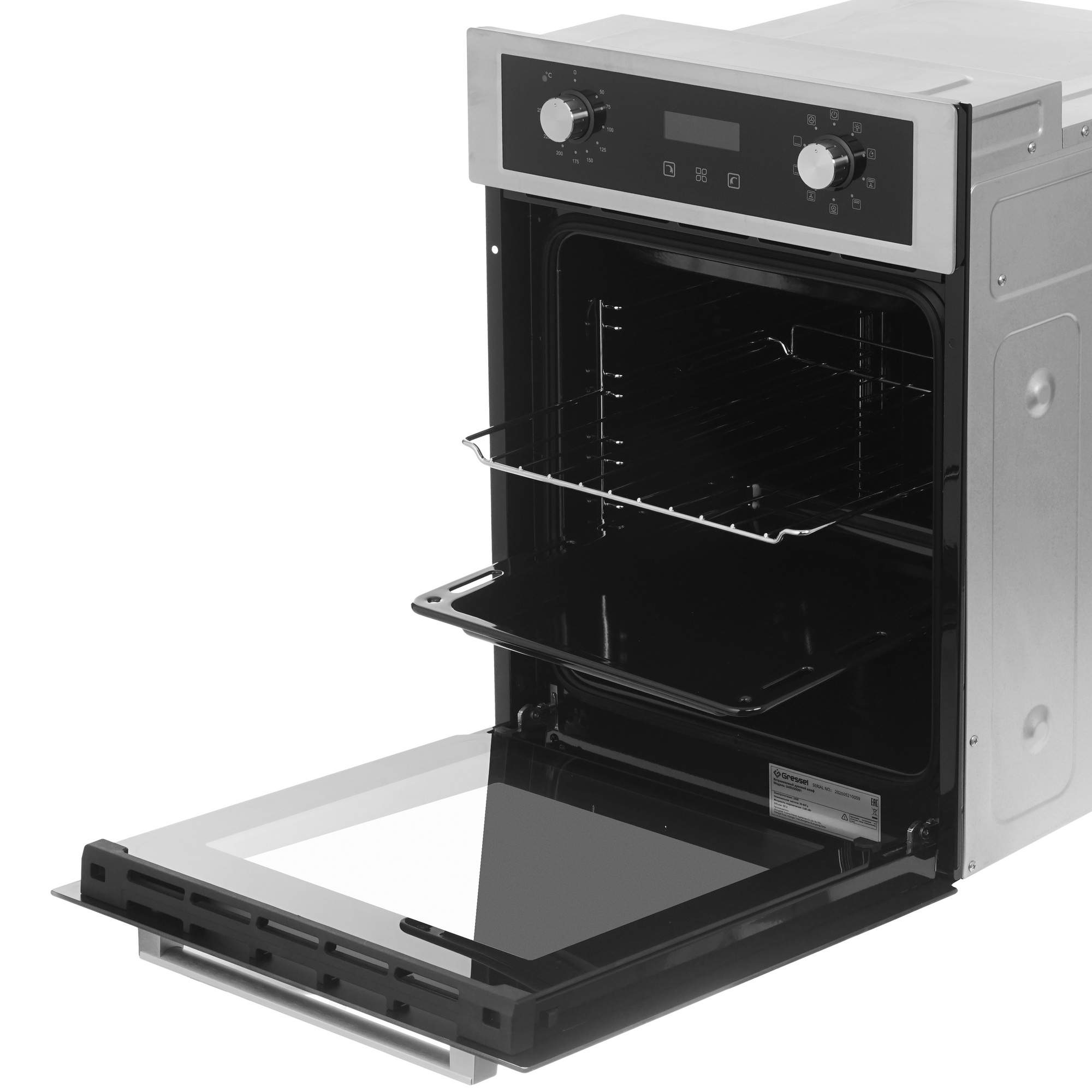 9284042 Электрический духовой шкаф GRESSEL RU477EM59001 серебристый STDN-0132520 - Вид №5