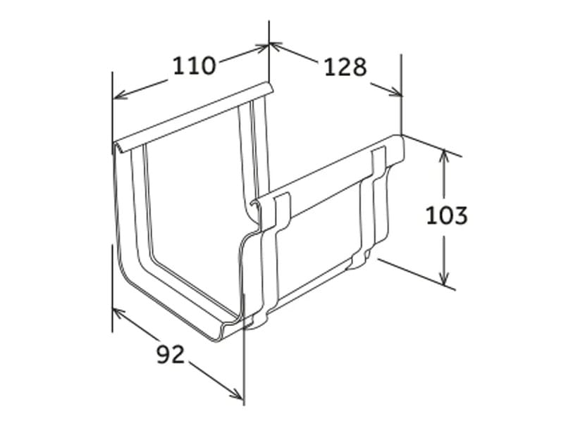 Простая муфта для желоба лучшая модель First Corporation First Plast ARCH-00153058 - Вид №2