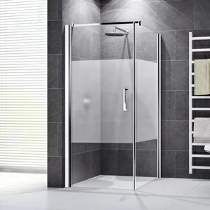 Душевой уголок 80x80 GIADA G+F Novellini GIADA с сатинированным стеклом