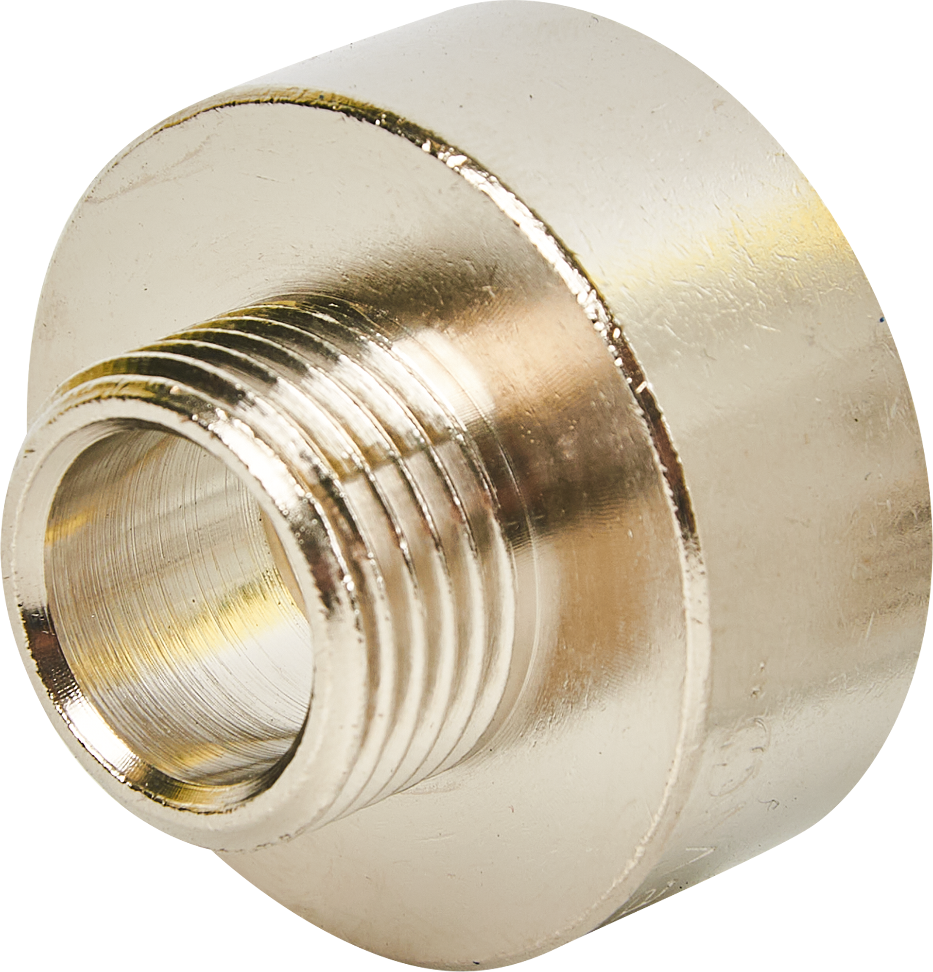 Переходник STOUT 1×1/2" для водопровода из никелированной латуни 82238908