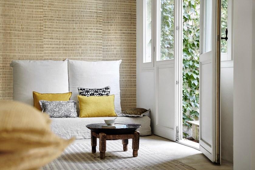 Élitis Огнеупорные обои из рафии Raw raffia sun-id-1371895 - Вид №1