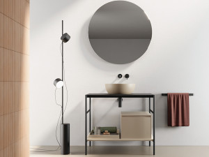 Напольный умывальник с ящиками