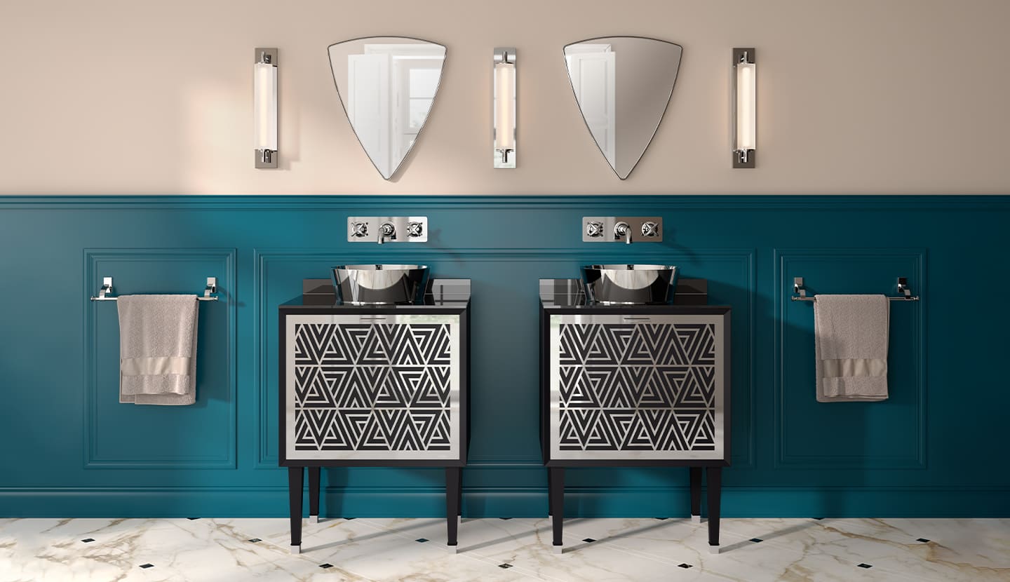 Деревянный одиночный напольный умывальник с ящиками Park Avenue CORA 1A ARCH-00059779 - Вид №3