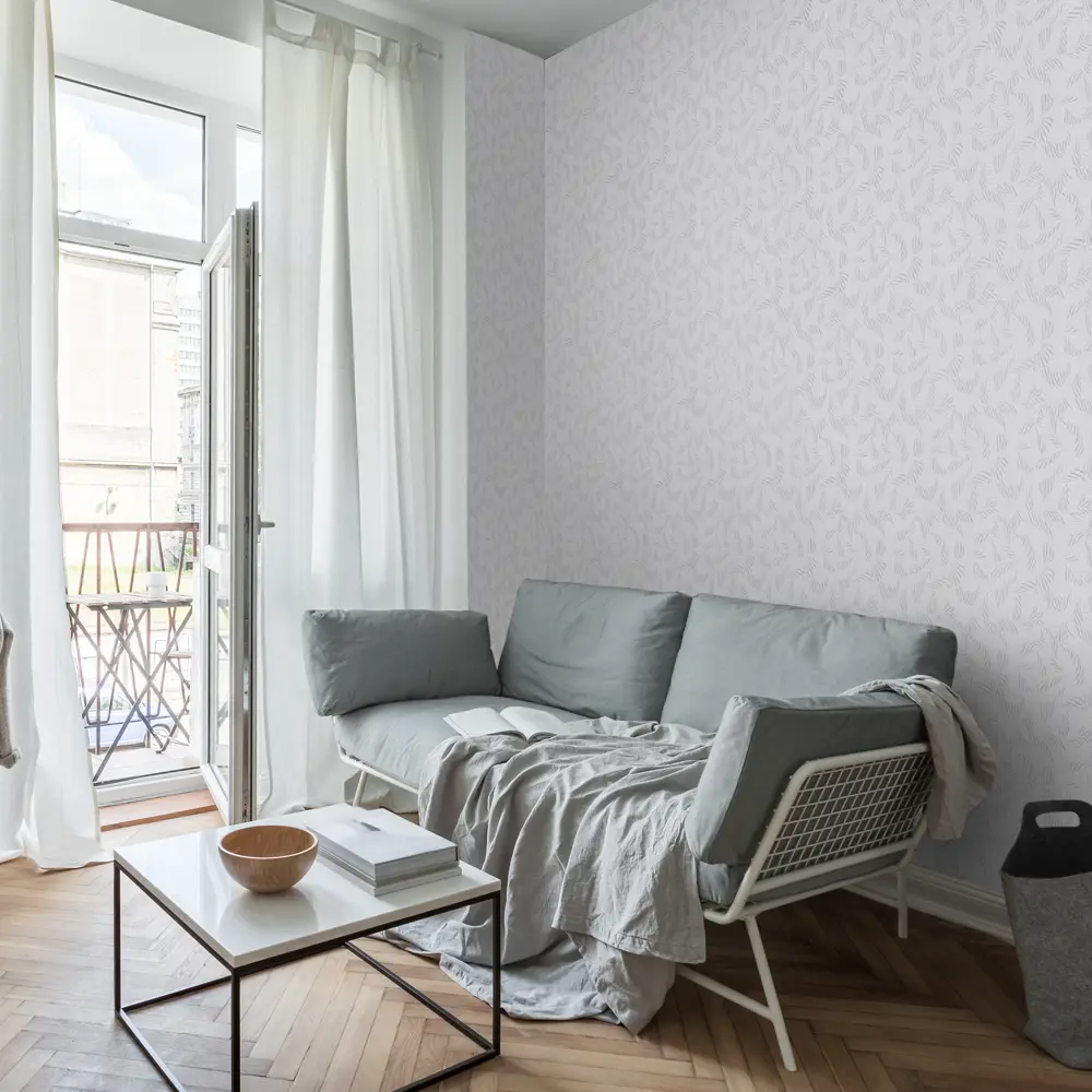 Обои флизелиновые Ateliero Pola серые 1.06 м 38347-01 STLM-2195764 - Вид №3