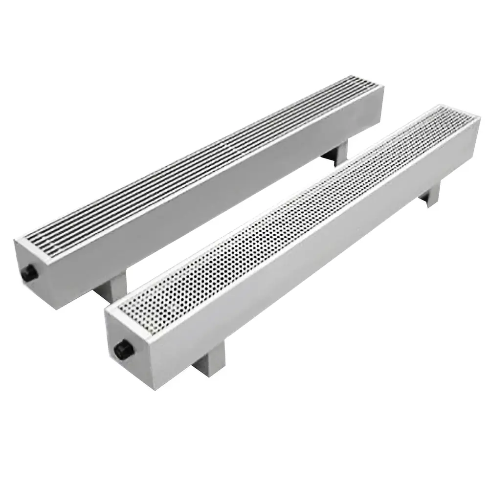 Конвектор КЗТО Элегант Мини 130x130x1200 мм 2 теплообменника серый STLM-2112078 - Вид №2