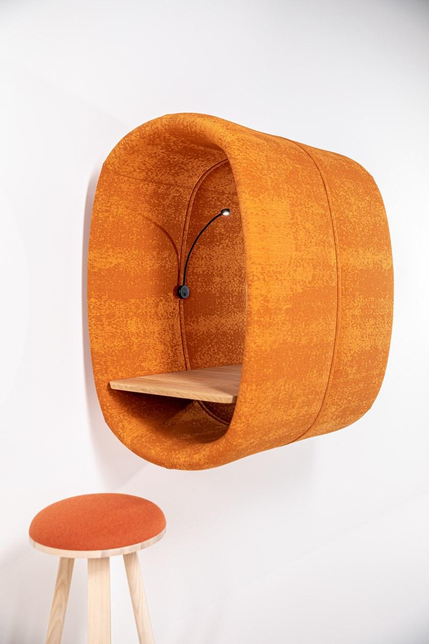 BuzziSpace Акустическая мультимедийная офисная кабина из ткани со встроенным освещением sun-id-1381635 - Вид №2