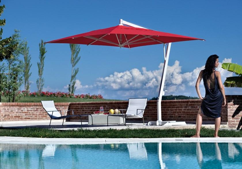 FIM Зонтик из дерева с боковой стойкой Pensili sun-id-1385253 - Вид №3