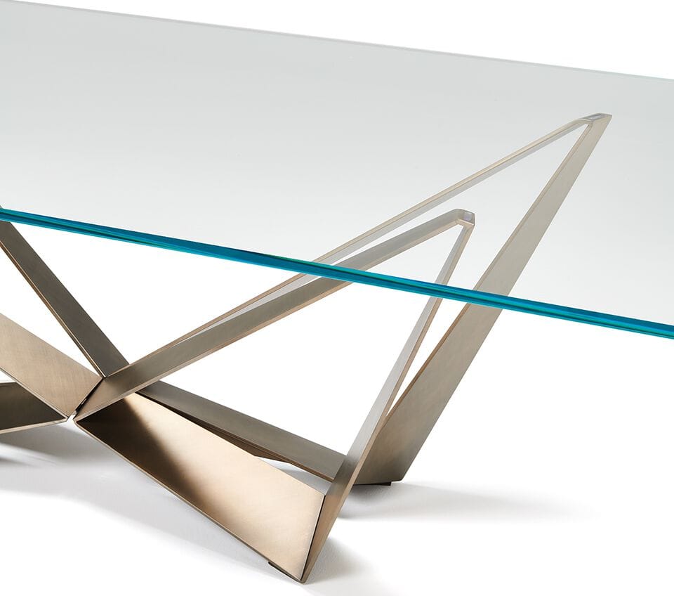 Прямоугольный Хрустальный стол Cattelan italia Скорпио ARCH-00121392 - Вид №2