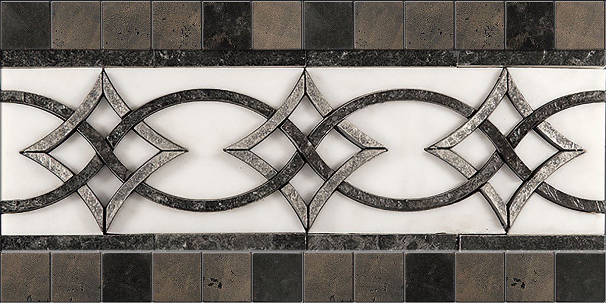 БОРДЮР ИЗ МРАМОРА VN-6 SKALINI CLASSIC VN6 - Вид №1