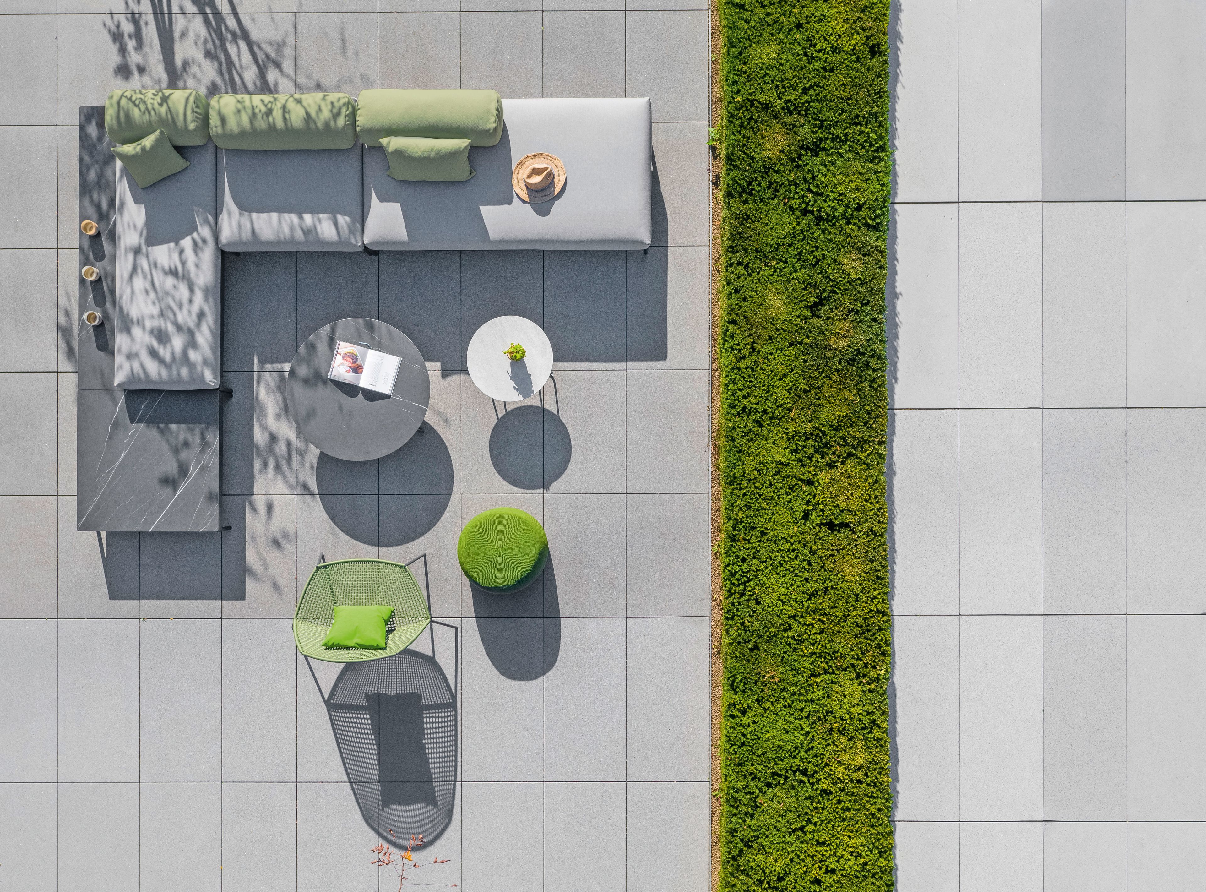 Оттоманка для сада в Sunbrella® FISCHER MÖBEL Kairos ARCH-00068091 - Вид №4