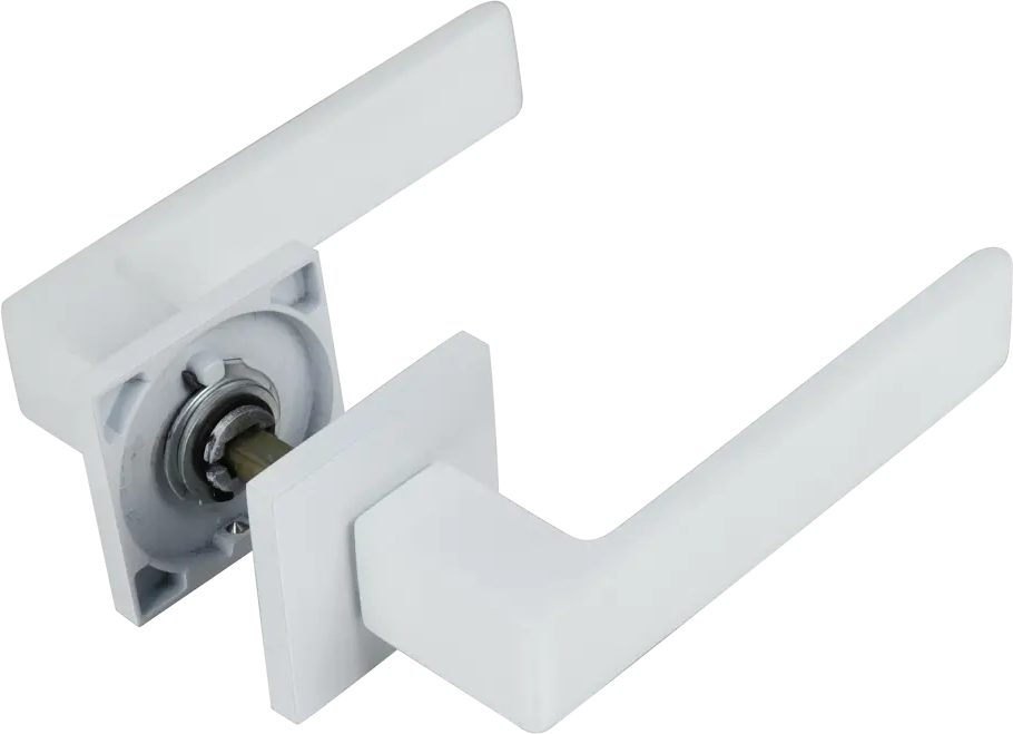 Дверные ручки EDSON EDS-179H-Q2 в белом цвете 85170513