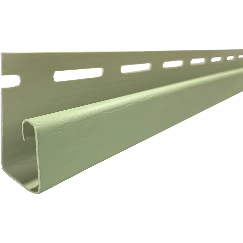 J-профиль для сайдинга MONLID цвет зеленый 3 м STLM-2106827