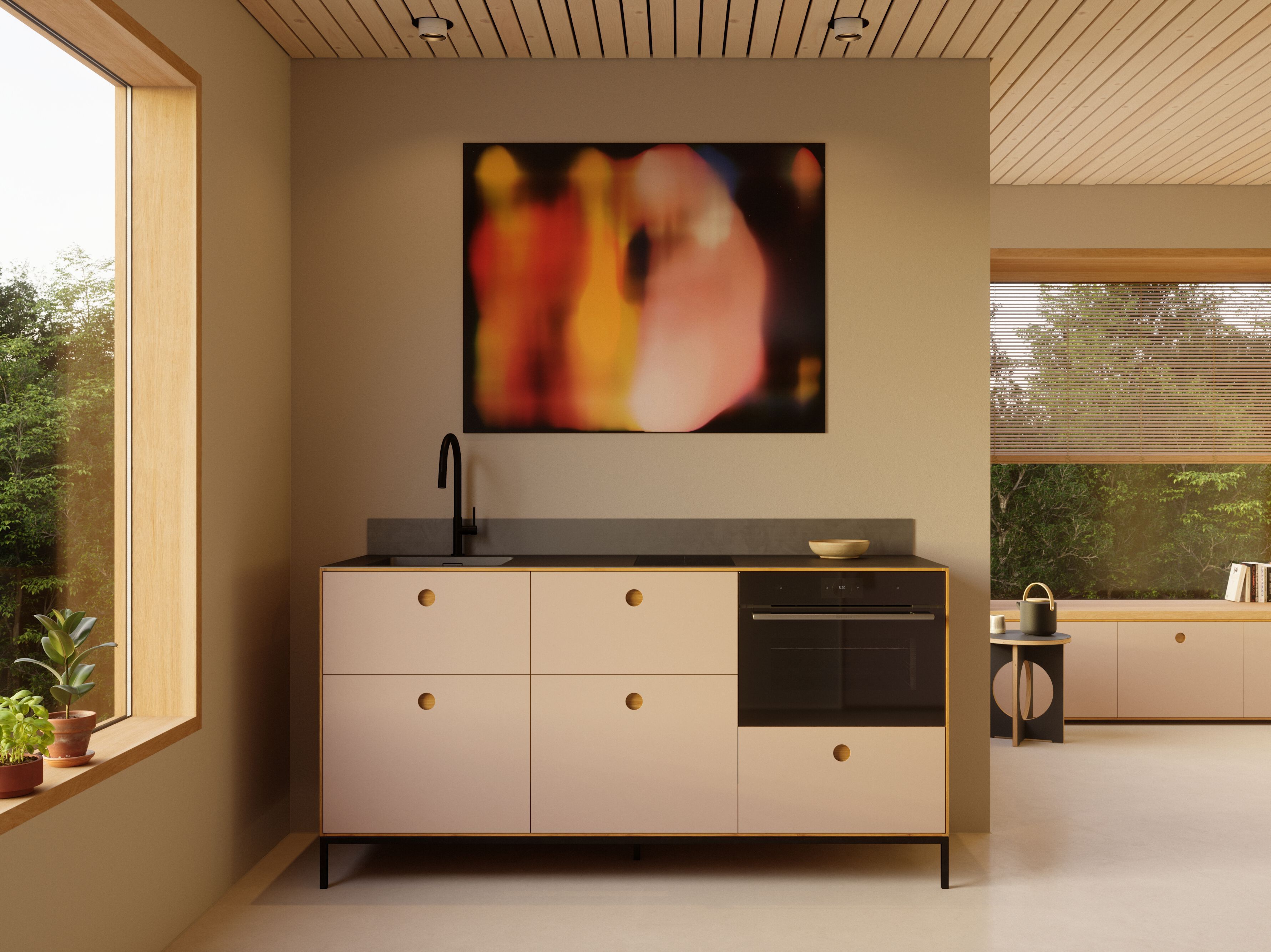 Встроенная кухня Neuvermoebelt TINY KITCHEN "OFFICE" ARCH-00108649