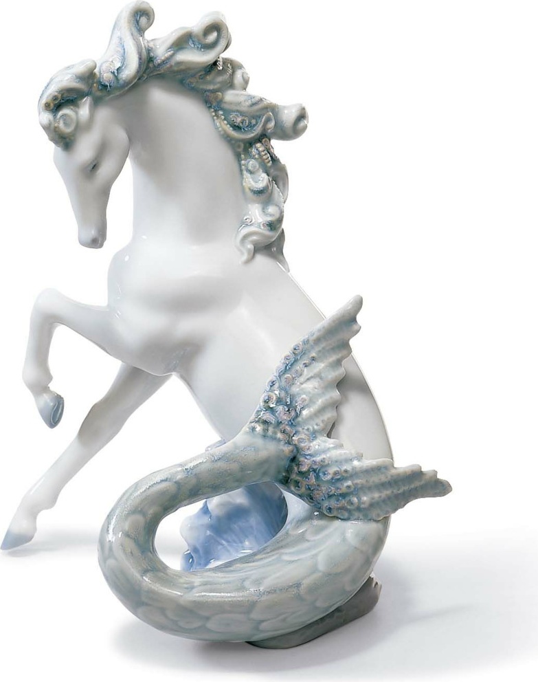 10669152 LLADRO Фигурка Lladro "Тритон" 19х15см Фарфор Lladró 