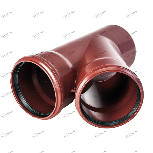 8M3145E200110 SANHA M3-145E тройник, угол 45°  DN 200x100 / OD 200x110 мм 