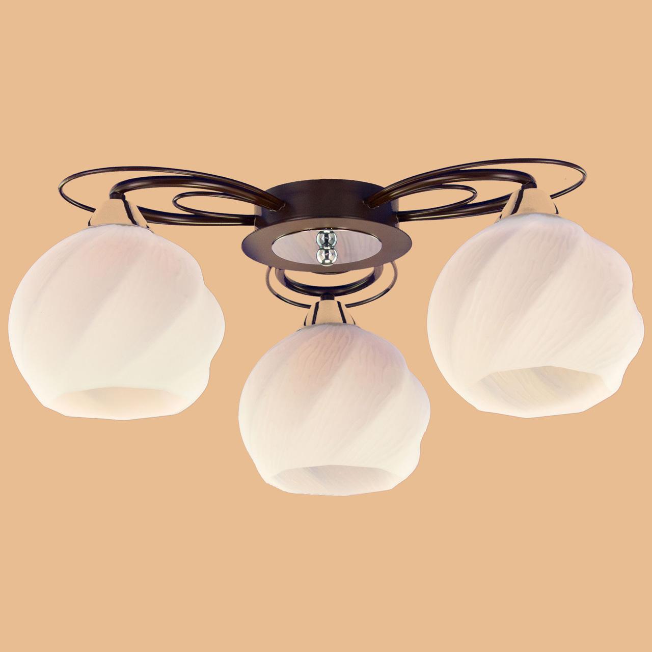 Потолочная люстра Citilux Николь CL168135 CITILUX НИКОЛЬ ВЕНГЕ 183304 Белый  - Вид №1