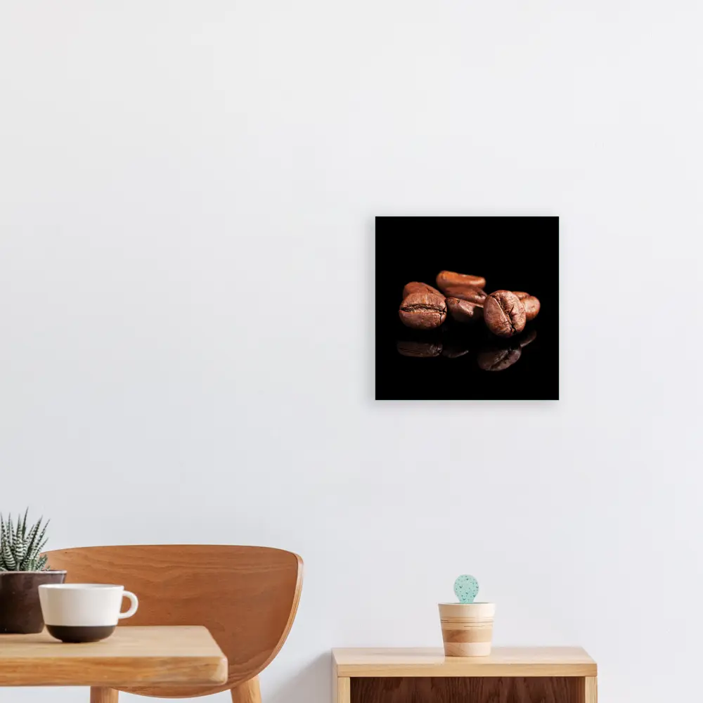 Картина на стекле «Кофейные зёрна» 30x30 см POSTERMARKET STLM-2039760 - Вид №3