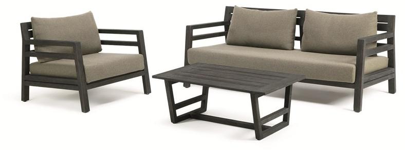 Ethimo 3-х местный тканевый садовый диван Costes Codi0100 - Вид №13