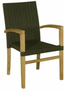 Il Giardino di Legno Садовый стул из синтетического волокна с подлокотниками Sentosa 4313