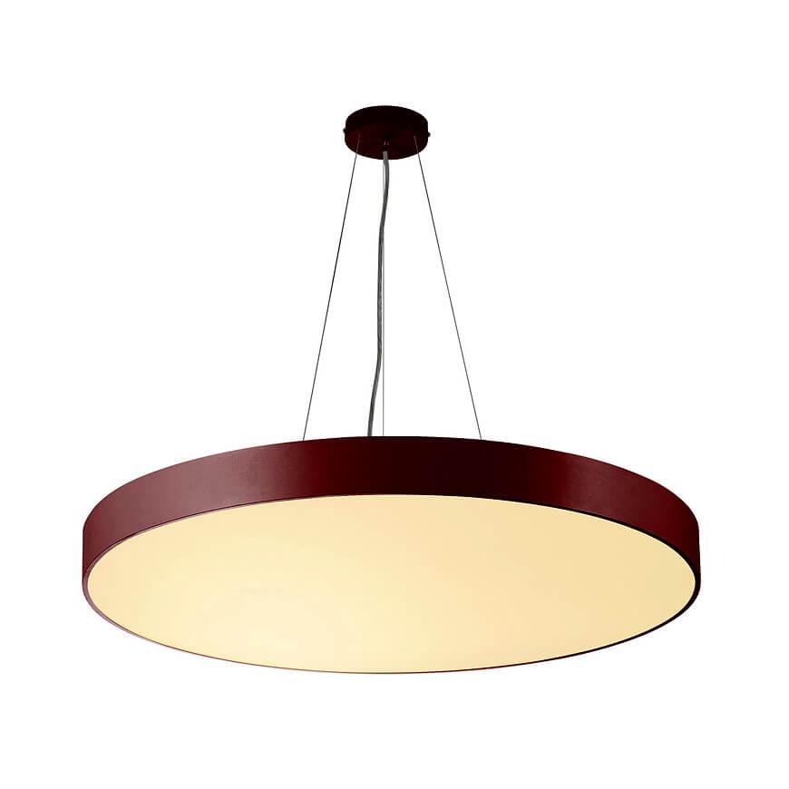 Потолочный светильник плоский красный SLV Medo 135176 SLV ДИЗАЙНЕРСКИЕ, MEDO BURGUNDY 00-3890385 Красный  - Вид №1