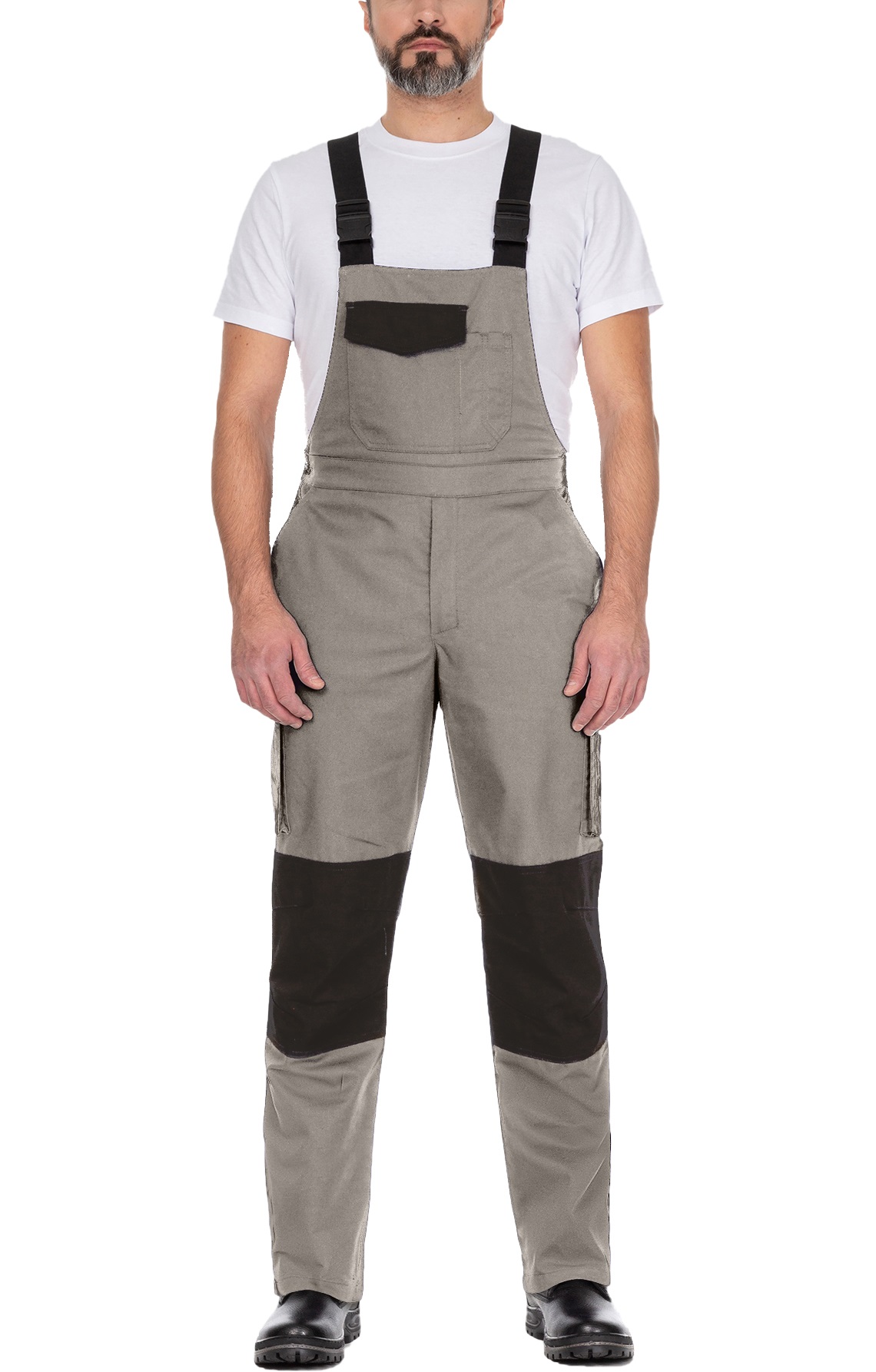 4956821 Костюм  NEW 2 серый песок с серым хаки STATUS  Летняя спецодежда  размер 64-66/182-188  - Вид №7