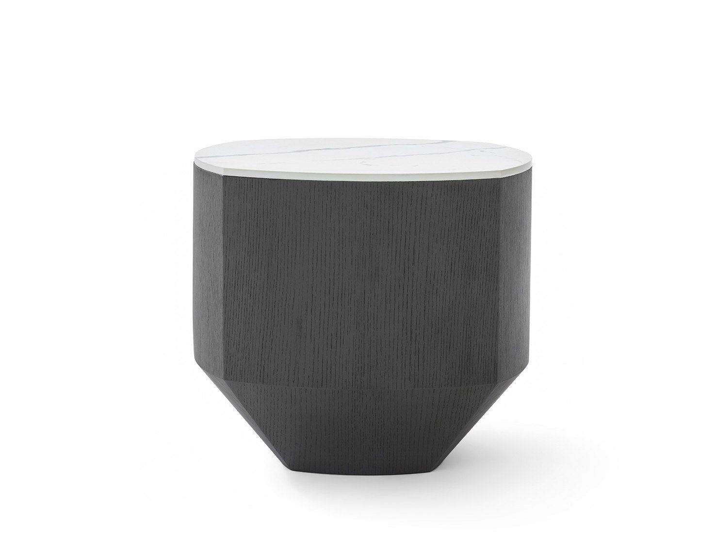 Круглый деревянный журнальный столик для гостиной HC28 maison SKY ARCH-00026032 - Вид №1