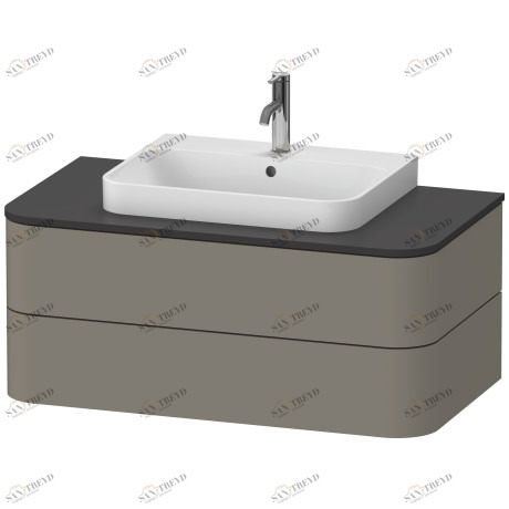 HP496109292 Подвесная раковина настенная овальная Duravit Happy D.2 Plus белая