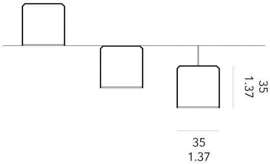 Eden Design Встраиваемый алюминиевый потолочный светильник °ledline sun-id-1357781 - Вид №1