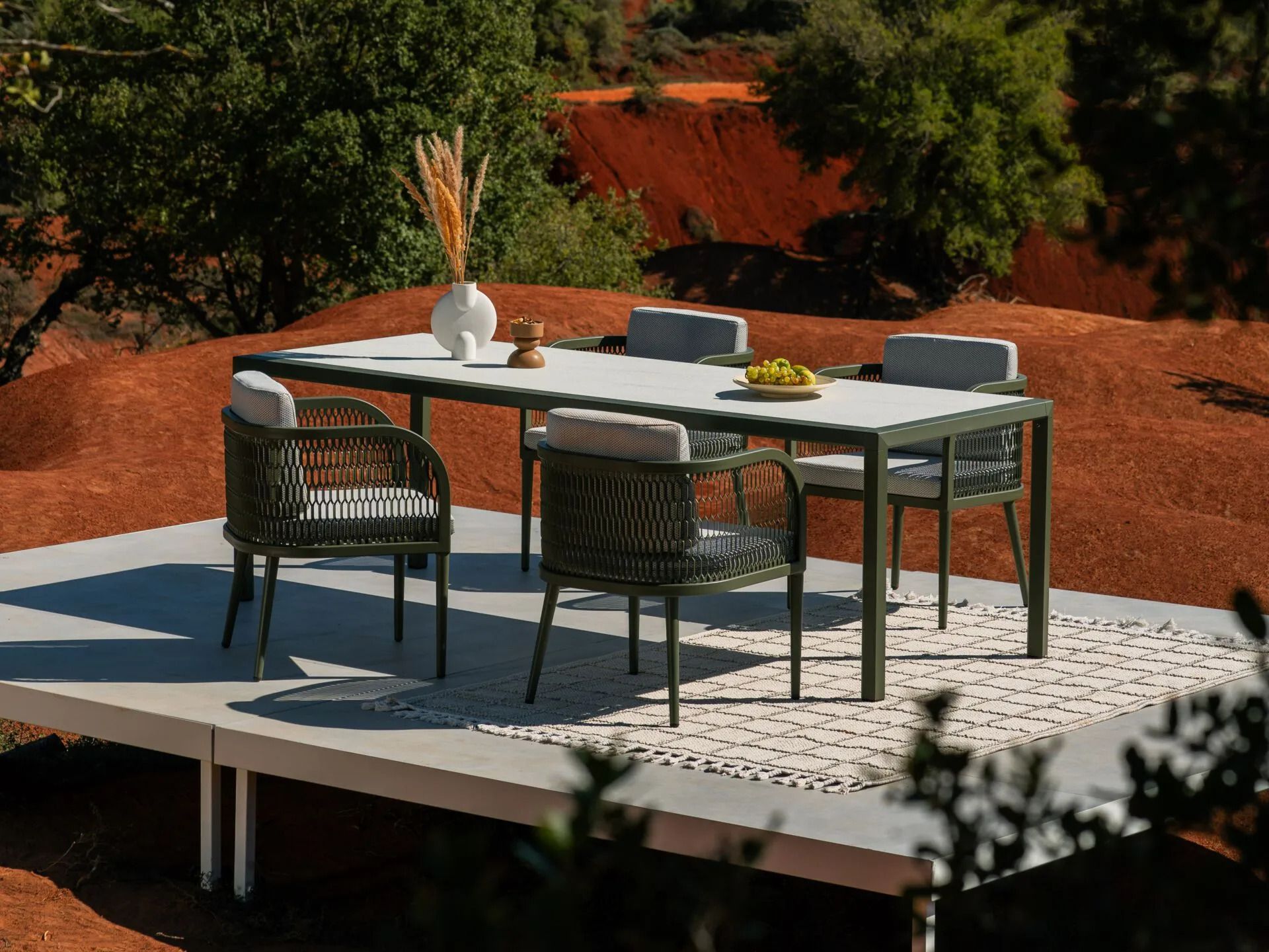 Алюминиевый стул с порошковым покрытием с подлокотниками 10Deka Ventura ARCH-00049074 - Вид №1