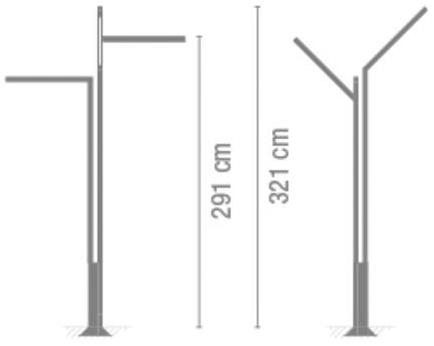 Vibia Светодиодный садовый светильник из стали Palo alto sun-id-1455458 - Вид №15