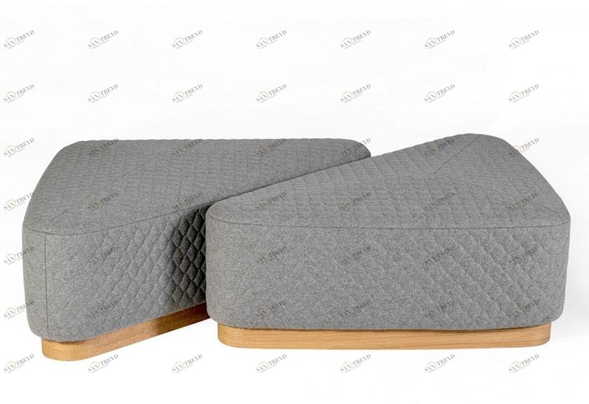 SilentLab Пуф из модульной ткани с обивкой sun-id-1362041