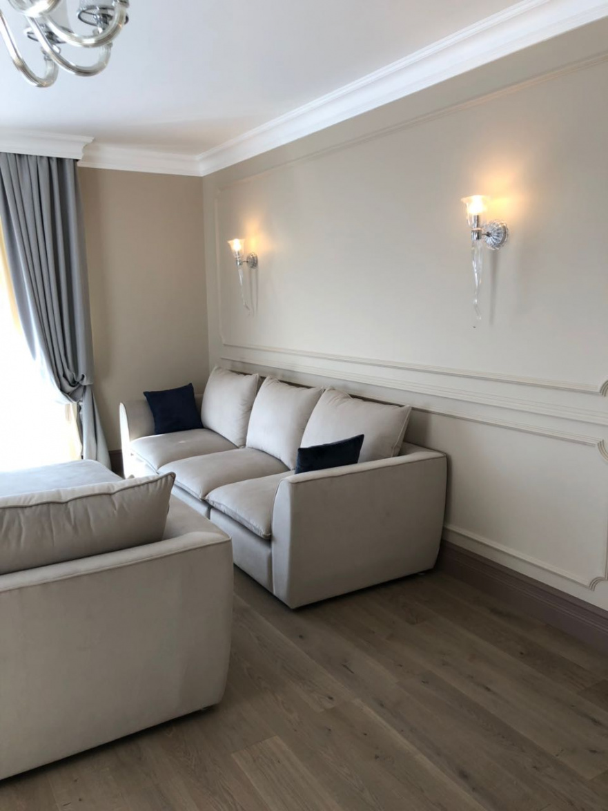 Бра Crystal Lux Linda AP1 Chrome CRYSTAL LUX ФАКЕЛ 078641 Белый;серебро  - Вид №4