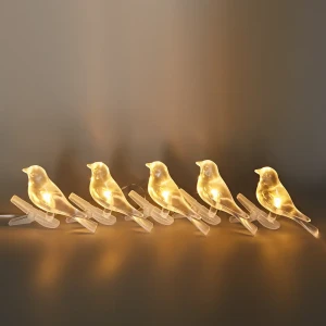 Солнечная гирлянда Kreaforta Gakona с птичками - магия в вашем саду 89387081