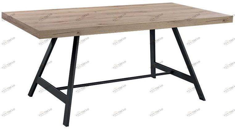 CREO Kitchens Прямоугольный стол из ламината Stand 080sn180