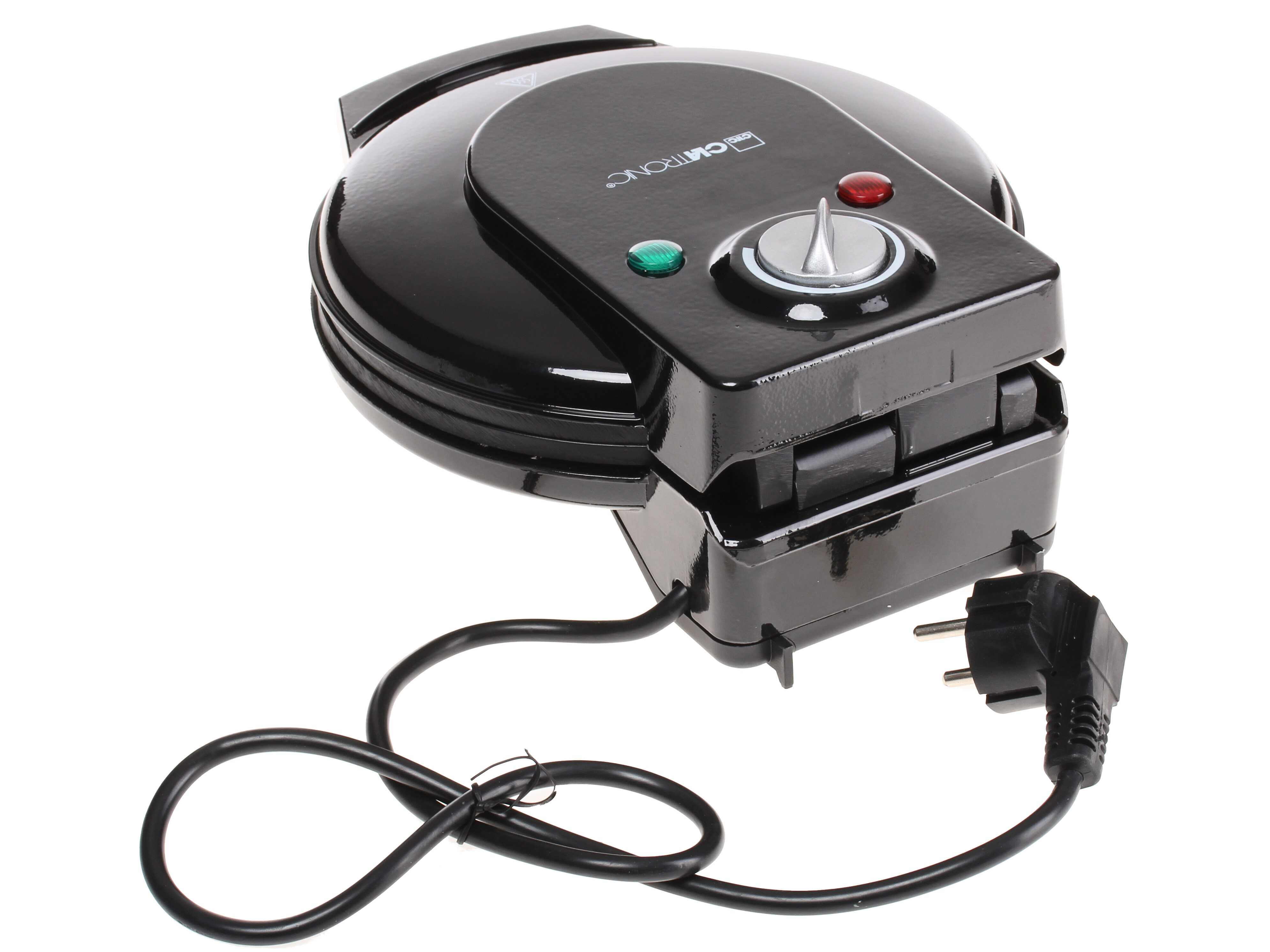 6716745 Вафельница Clatronic WA 3491 черный STDN-0107763 - Вид №4