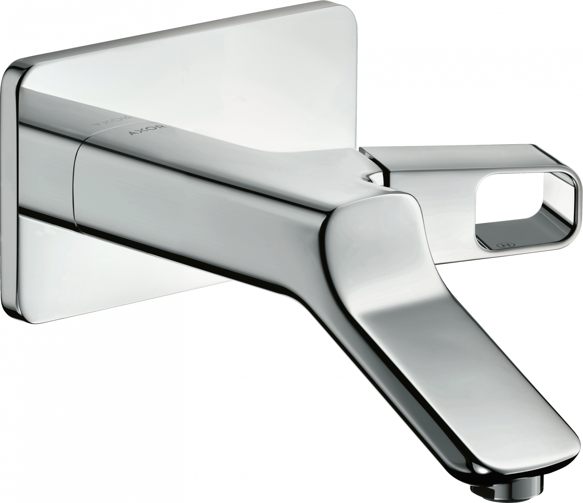 11026000 Смеситель для раковины, однорычажный, скрытого монтажа, настенный, с изливом 200 мм AXOR URQUIOLA