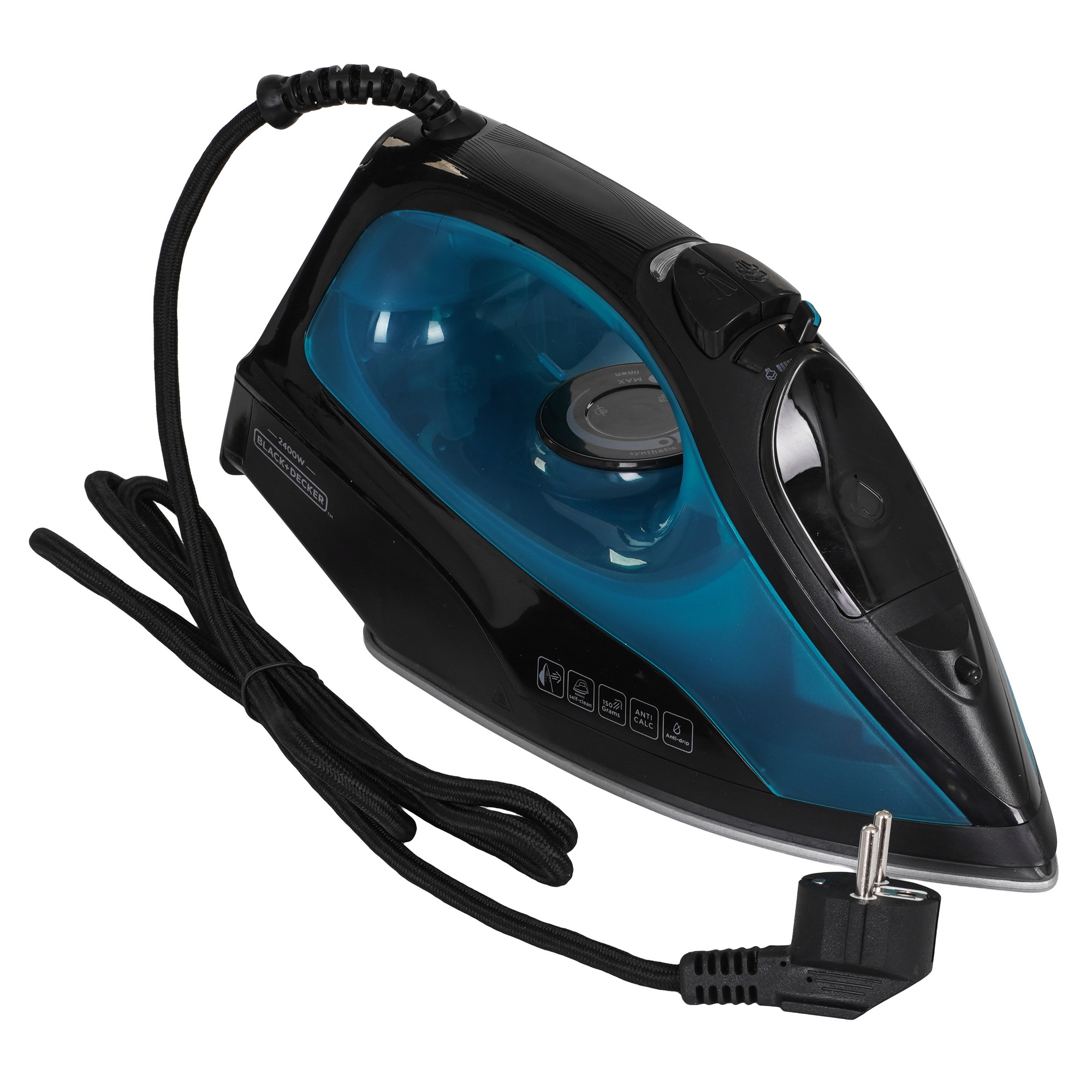 9918777 Утюг Black+Decker BXIR2403E черный STDN-0029896 - Вид №5