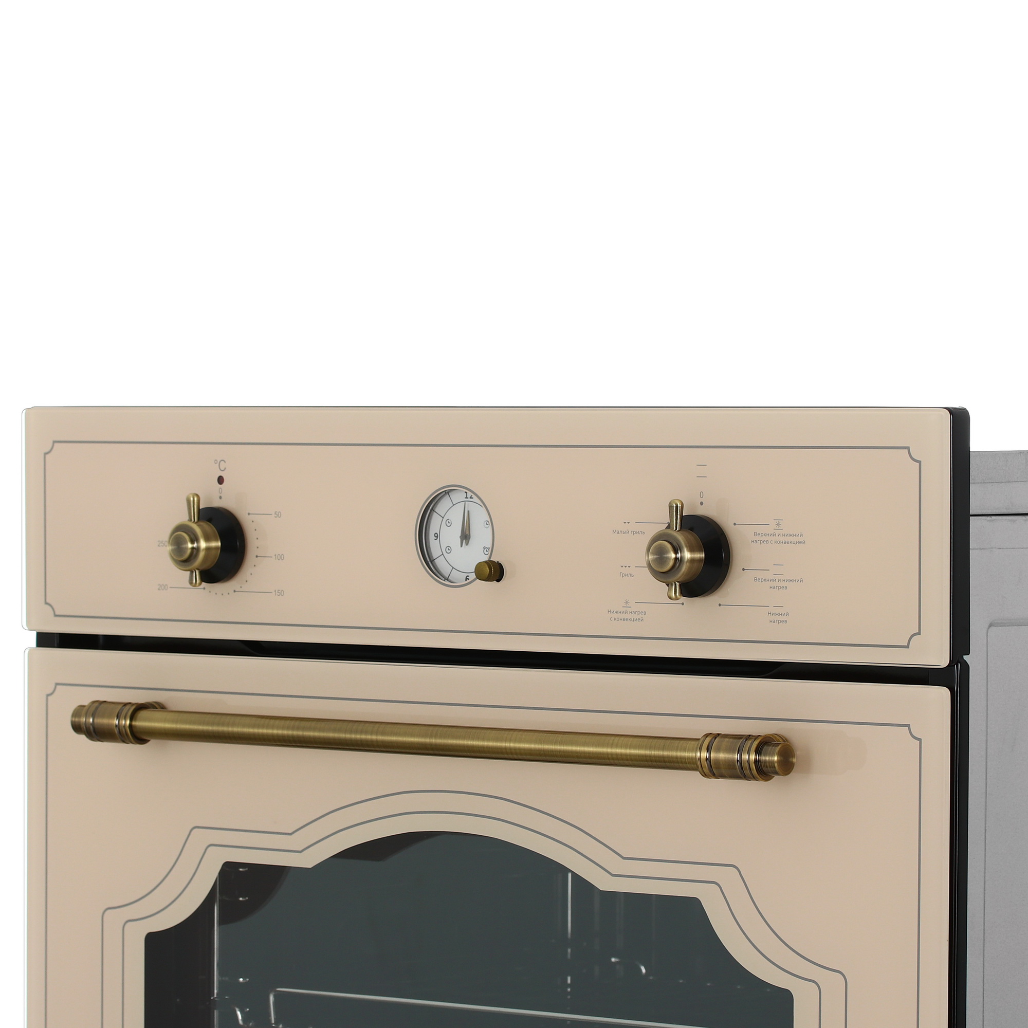 9134286 Электрический духовой шкаф DEXP Rustic 01 бежевый STDN-0149352 - Вид №3