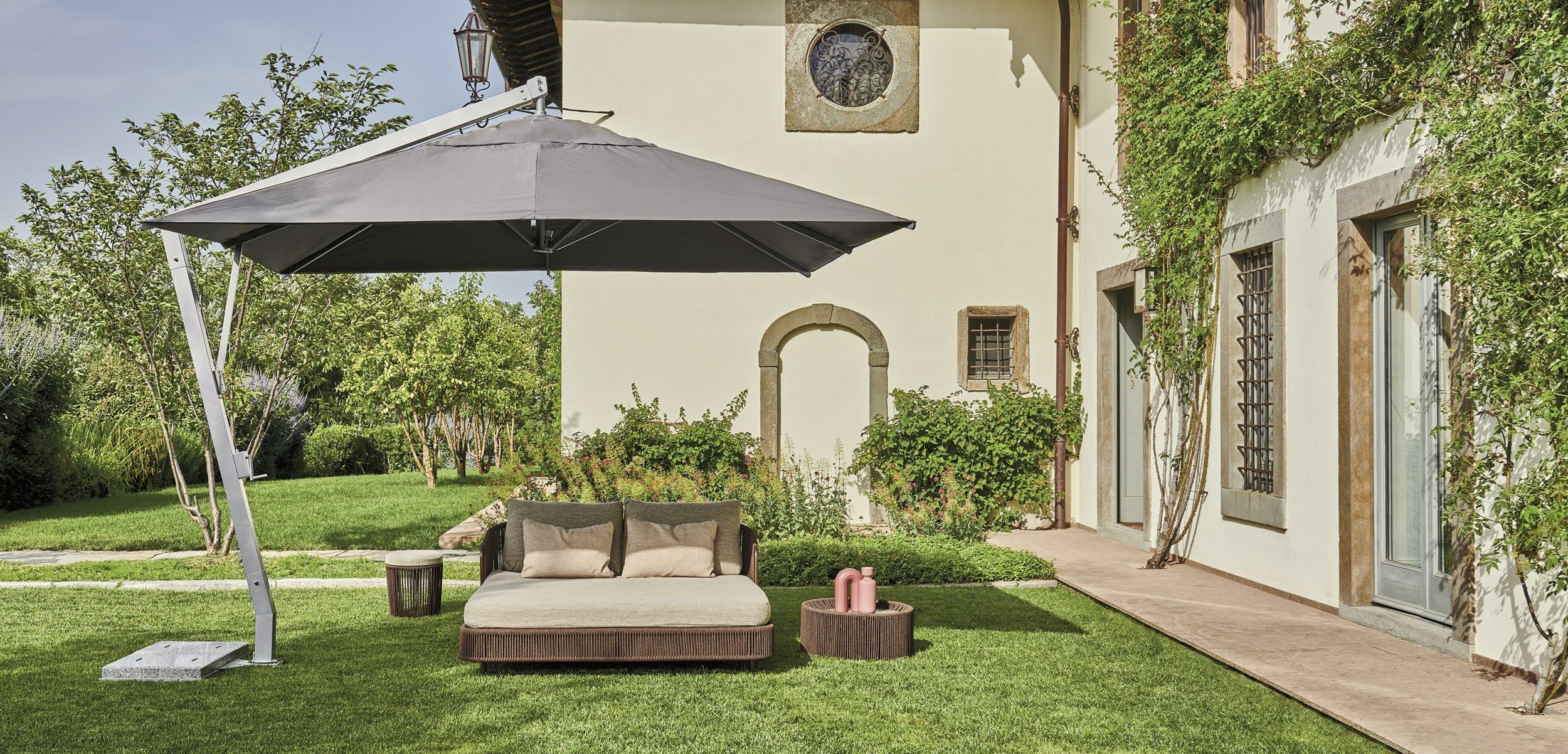 С порошковым покрытием алюминиевый сад Dormeuse Varaschin Tibidabo ARCH-00045428 - Вид №16